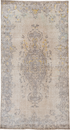 Vintage Oushak Area Rug (3' x 7')